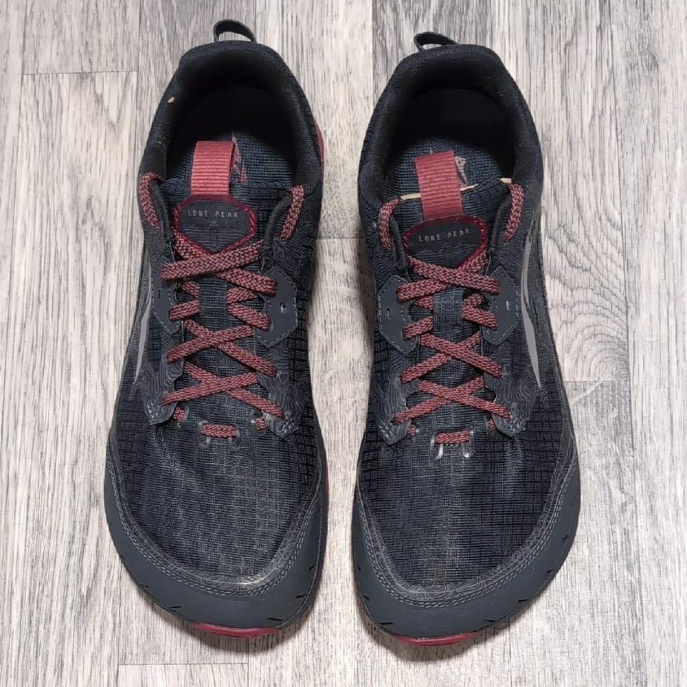 Altra Lone Peak 6 Mens 9 Wide Black